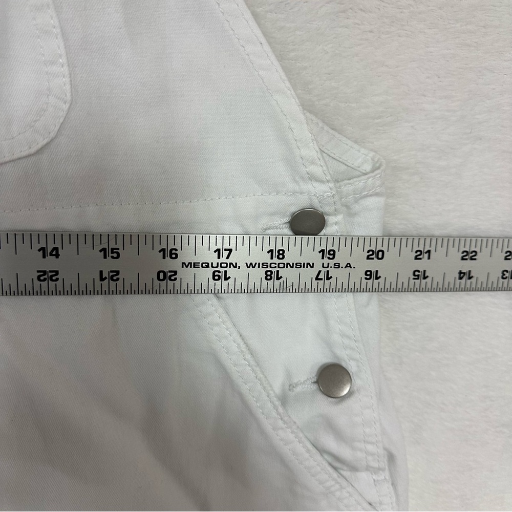 No Boundaries White Shortalls size XL Women - Picture 10 of 13